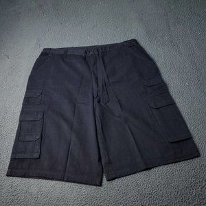 Boulder Creek Trading Co. Cargo Chino Shorts Mens 42 Big & Tall Size Black